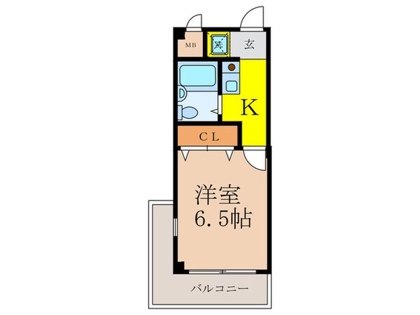 ラポ－ル吹田の物件間取画像